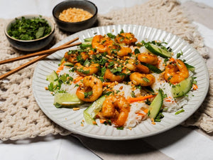 Prawn vermicelli bowl